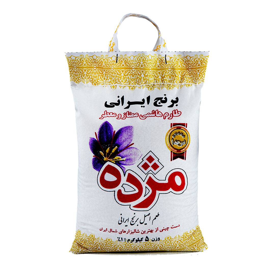 عکس و قیمت عمده برنج ایرانی طارم هاشمی مژده اصل