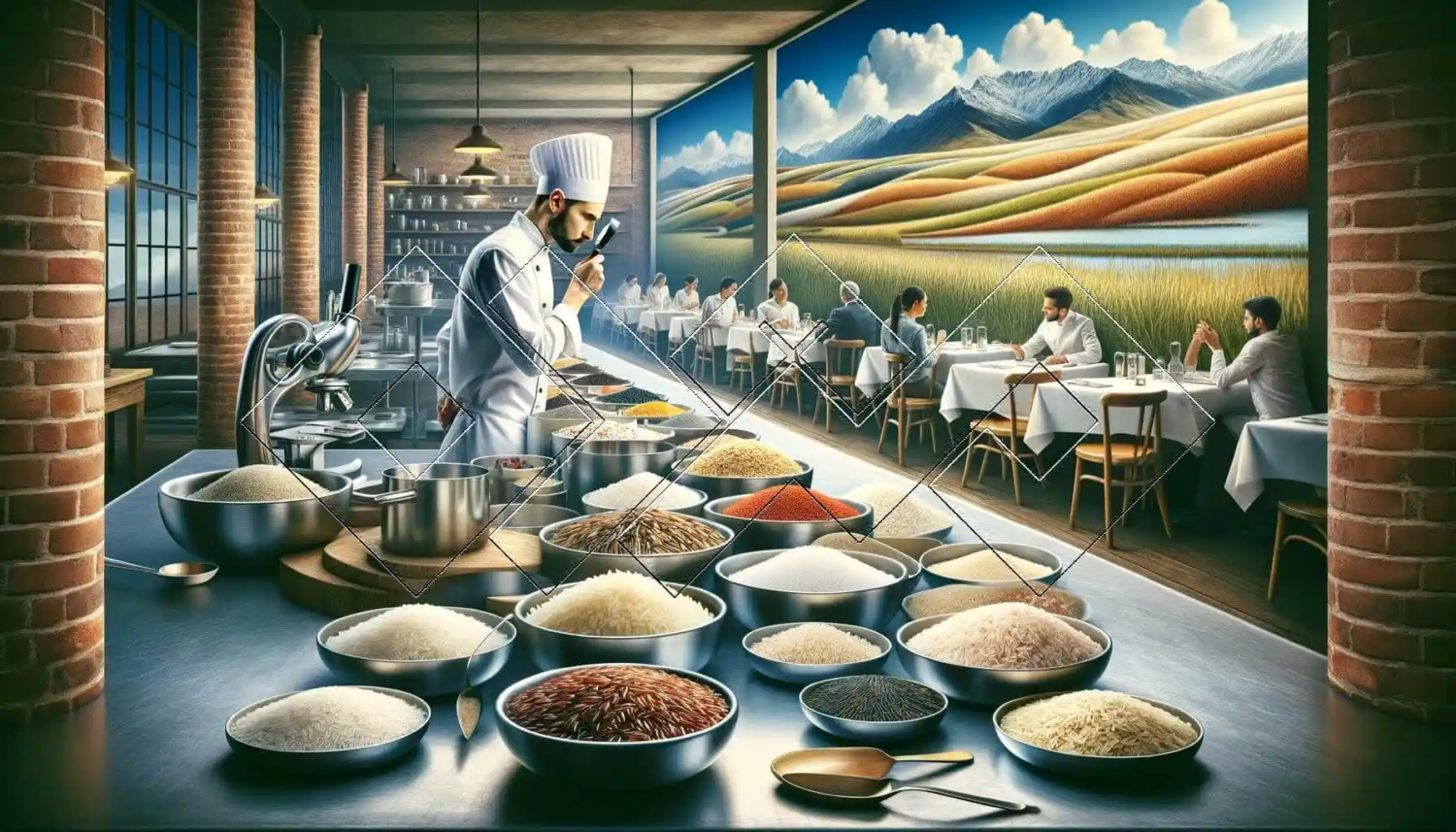 انتخاب برنج مناسب رستوران