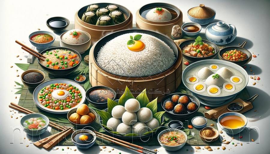 انواع غذاهای برنجی در دنیا
